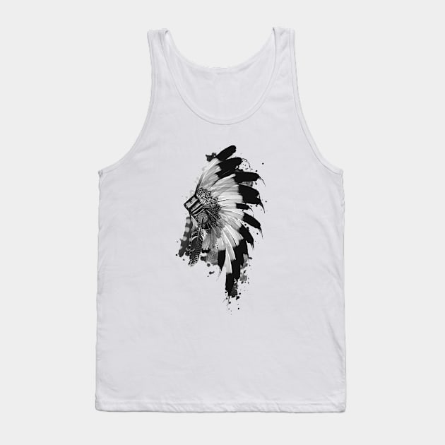 headdress Tank Top by BekimART